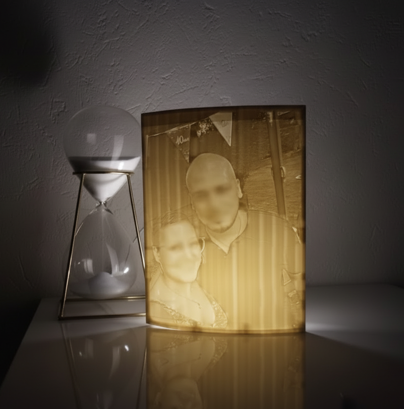 Lampe NeoComfort lithophanie personnalisée